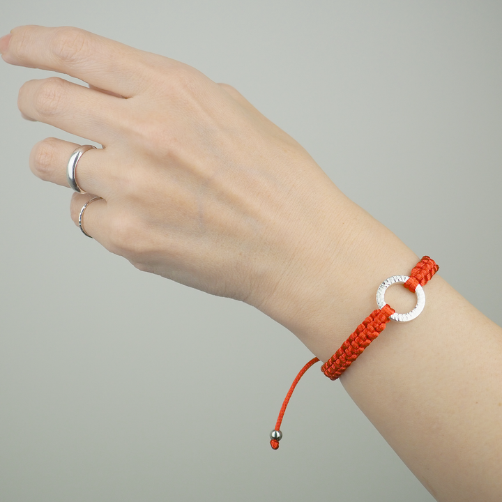 Bracelet -Dawn- Vermilion シルバー ブレスレット-ブレスレット-yuzen-official