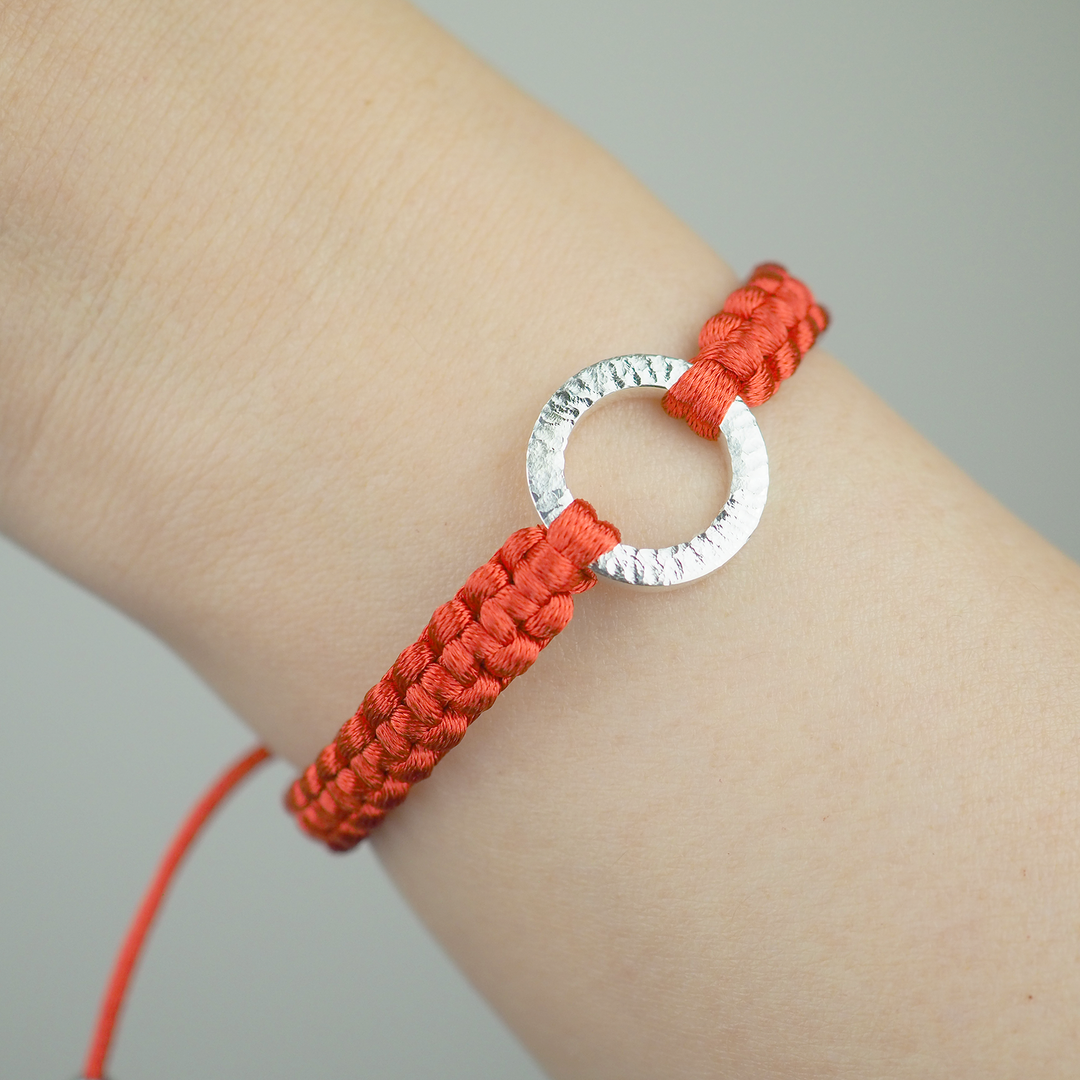 Bracelet -Dawn- Vermilion シルバー ブレスレット-ブレスレット-yuzen-official