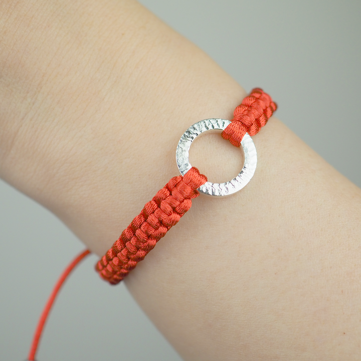 Bracelet -Dawn- Vermilion シルバー ブレスレット-ブレスレット-yuzen-official