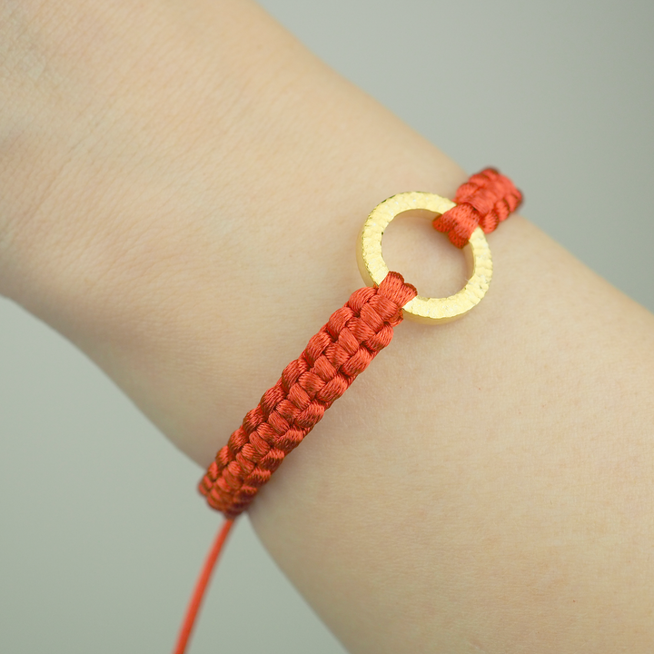 Bracelet -The SUN- Vermilion ゴールド ブレスレット-ブレスレット-yuzen-official