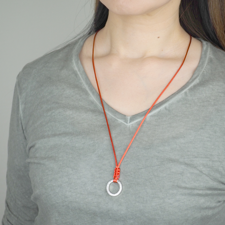 Choker -AUBE- Vermilion シルバー チョーカー-ネックレス-yuzen-official