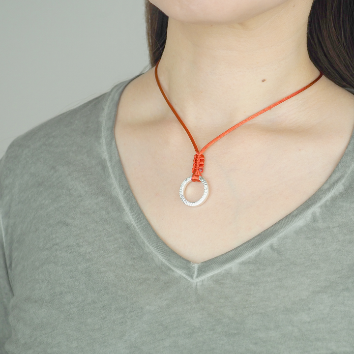 Choker -AUBE- Vermilion シルバー チョーカー-ネックレス-yuzen-official