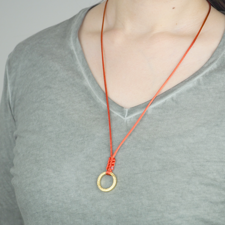 Choker -SOL- Vermilion ゴールド チョーカー-ネックレス-yuzen-official