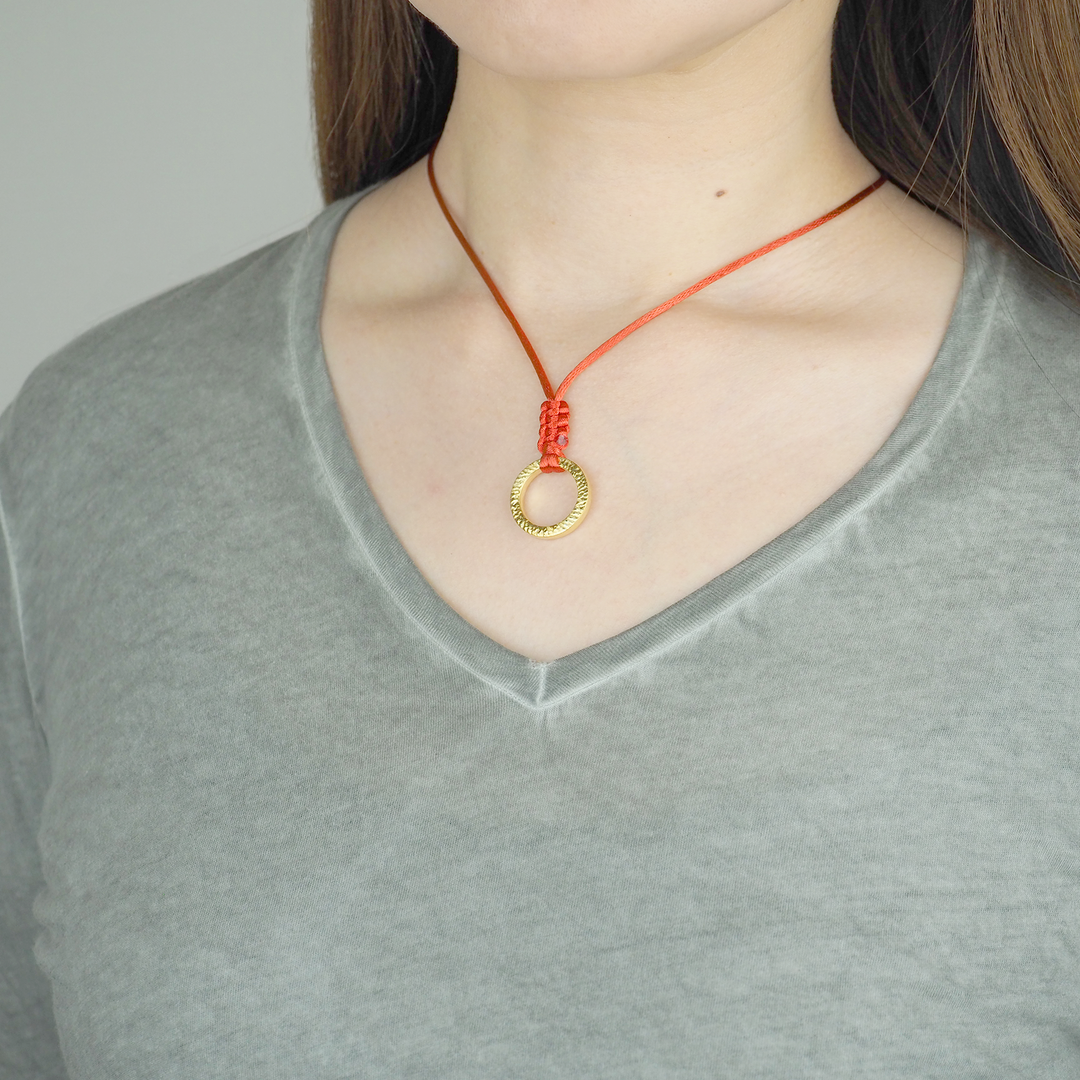 Choker -SOL- Vermilion ゴールド チョーカー-ネックレス-yuzen-official