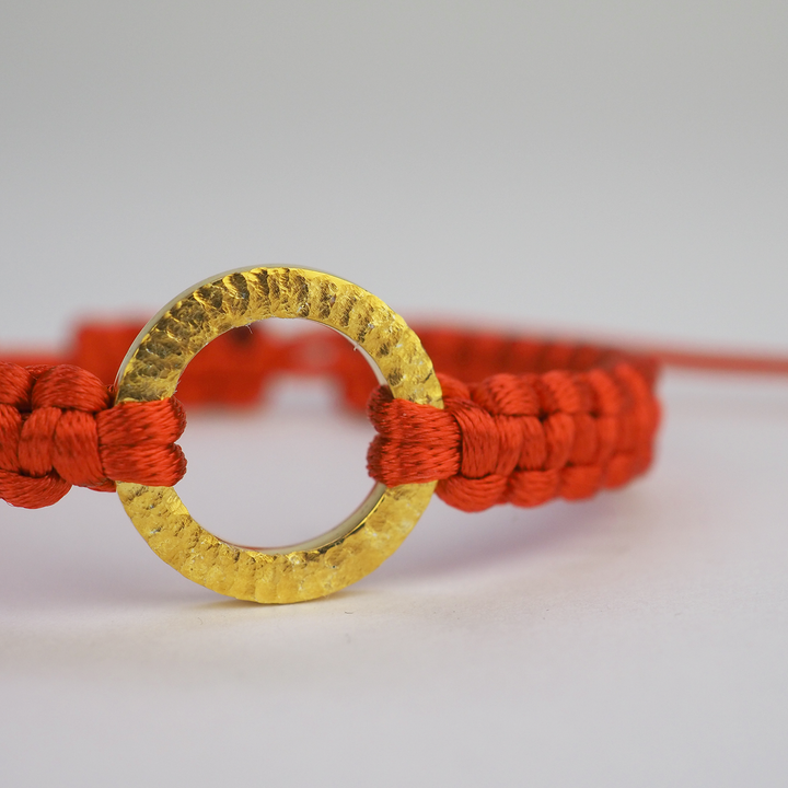 Bracelet -The SUN- Vermilion ゴールド ブレスレット-ブレスレット-yuzen-official