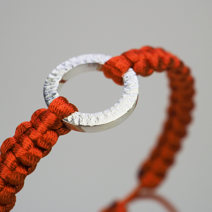 Bracelet -Dawn- Vermilion シルバー ブレスレット-ブレスレット-yuzen-official