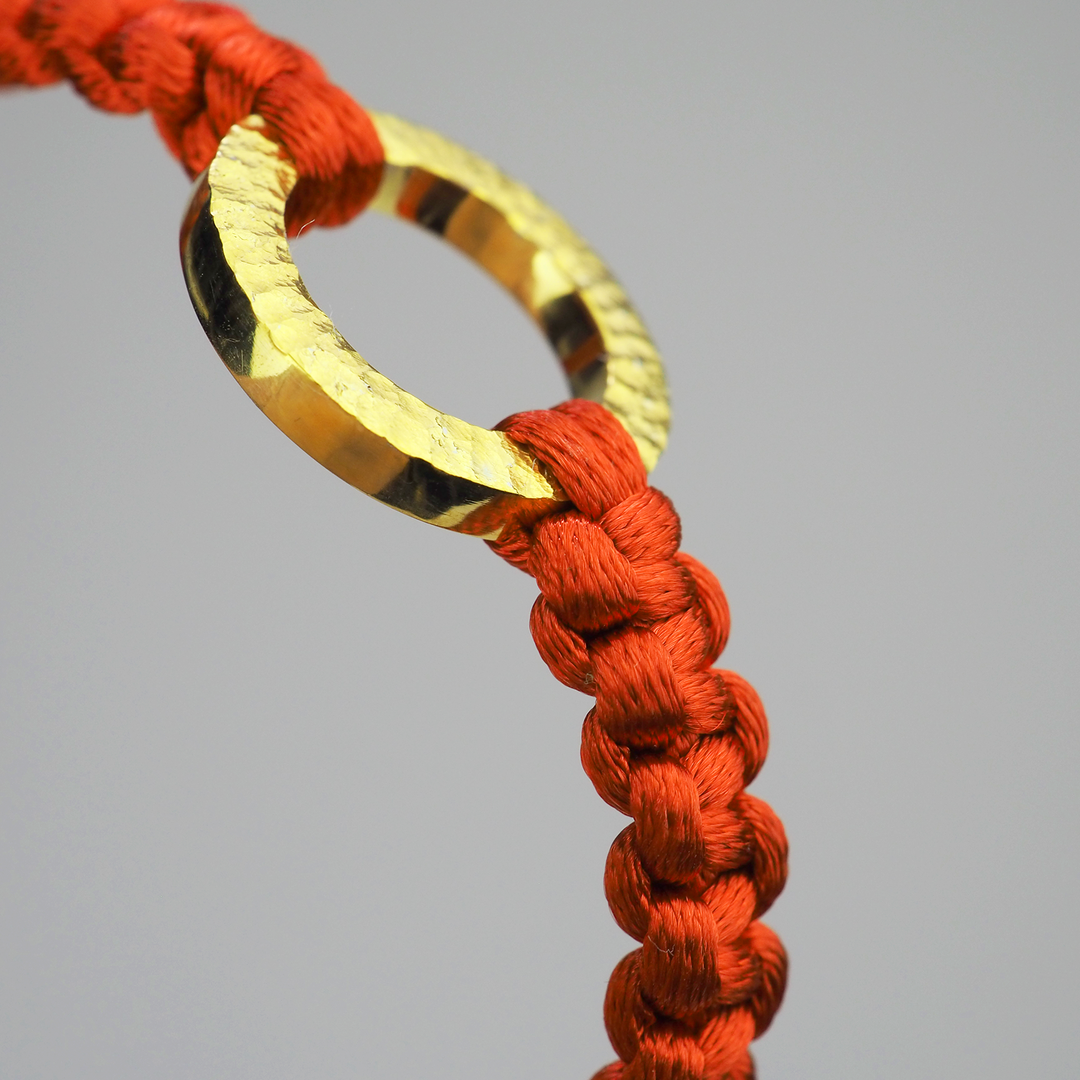 Bracelet -The SUN- Vermilion ゴールド ブレスレット-ブレスレット-yuzen-official