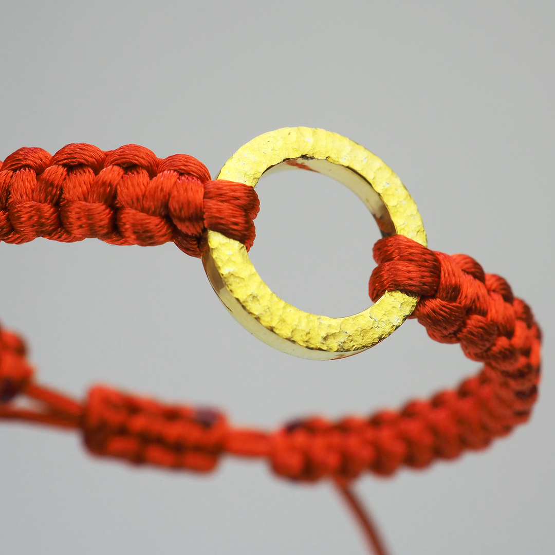 Bracelet -The SUN- Vermilion ゴールド ブレスレット-ブレスレット-yuzen-official