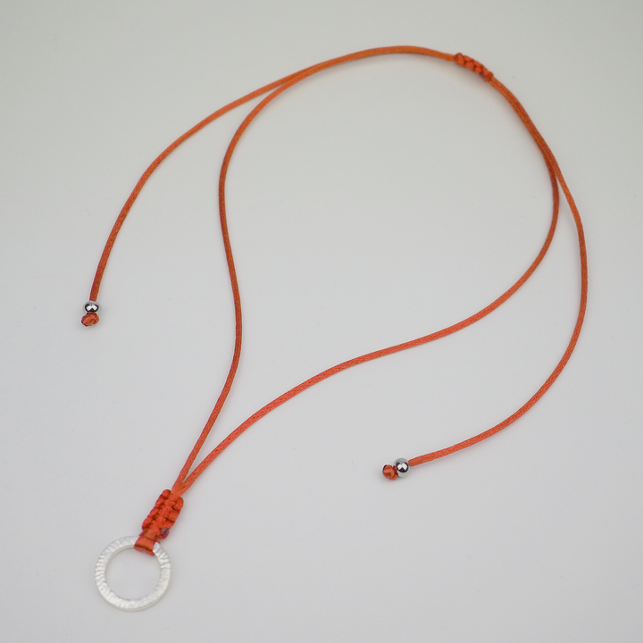 Choker -AUBE- Vermilion シルバー チョーカー-ネックレス-yuzen-official