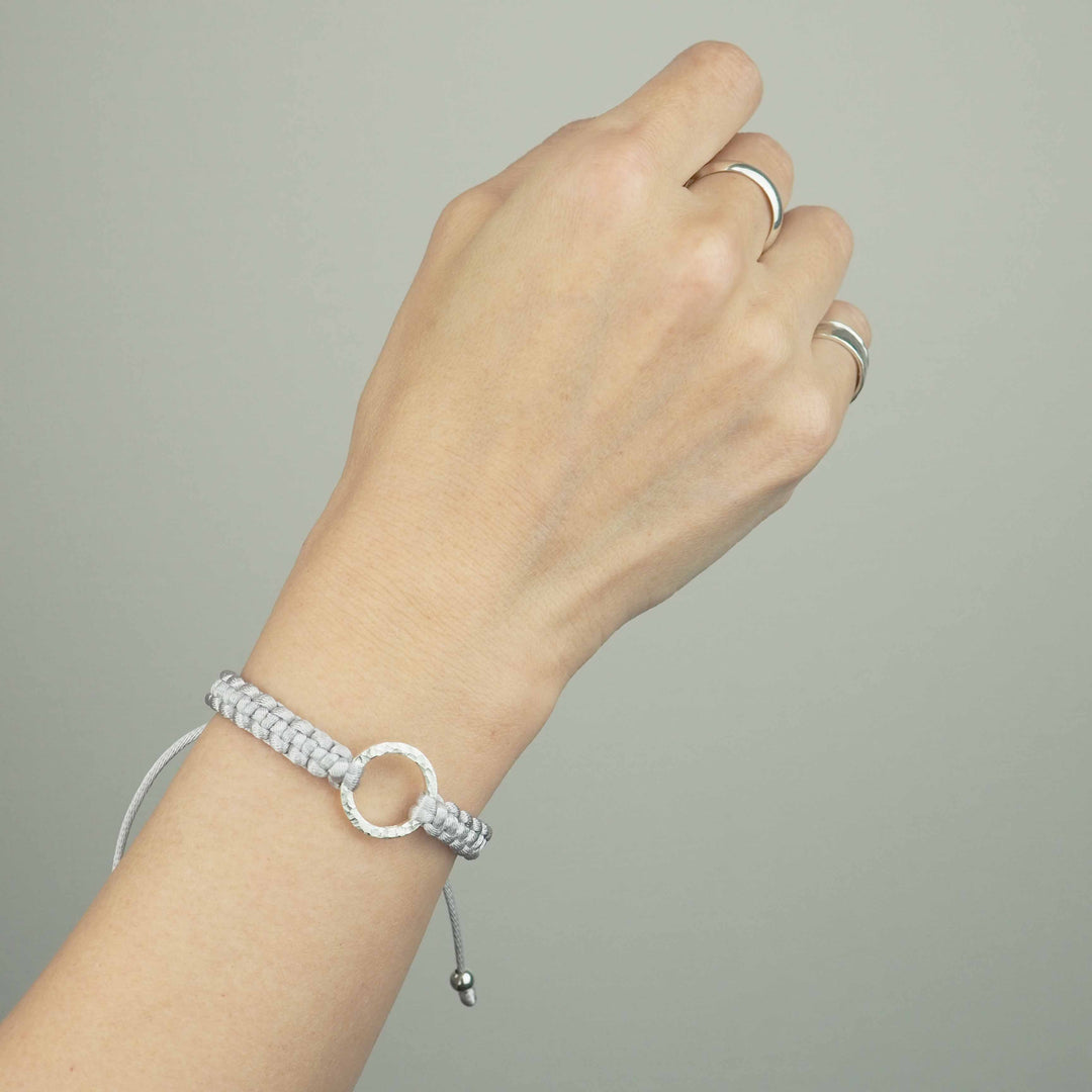 Bracelet "Dawn" Brilliant Silver シルバー ブレスレット-ブレスレット-yuzen-official