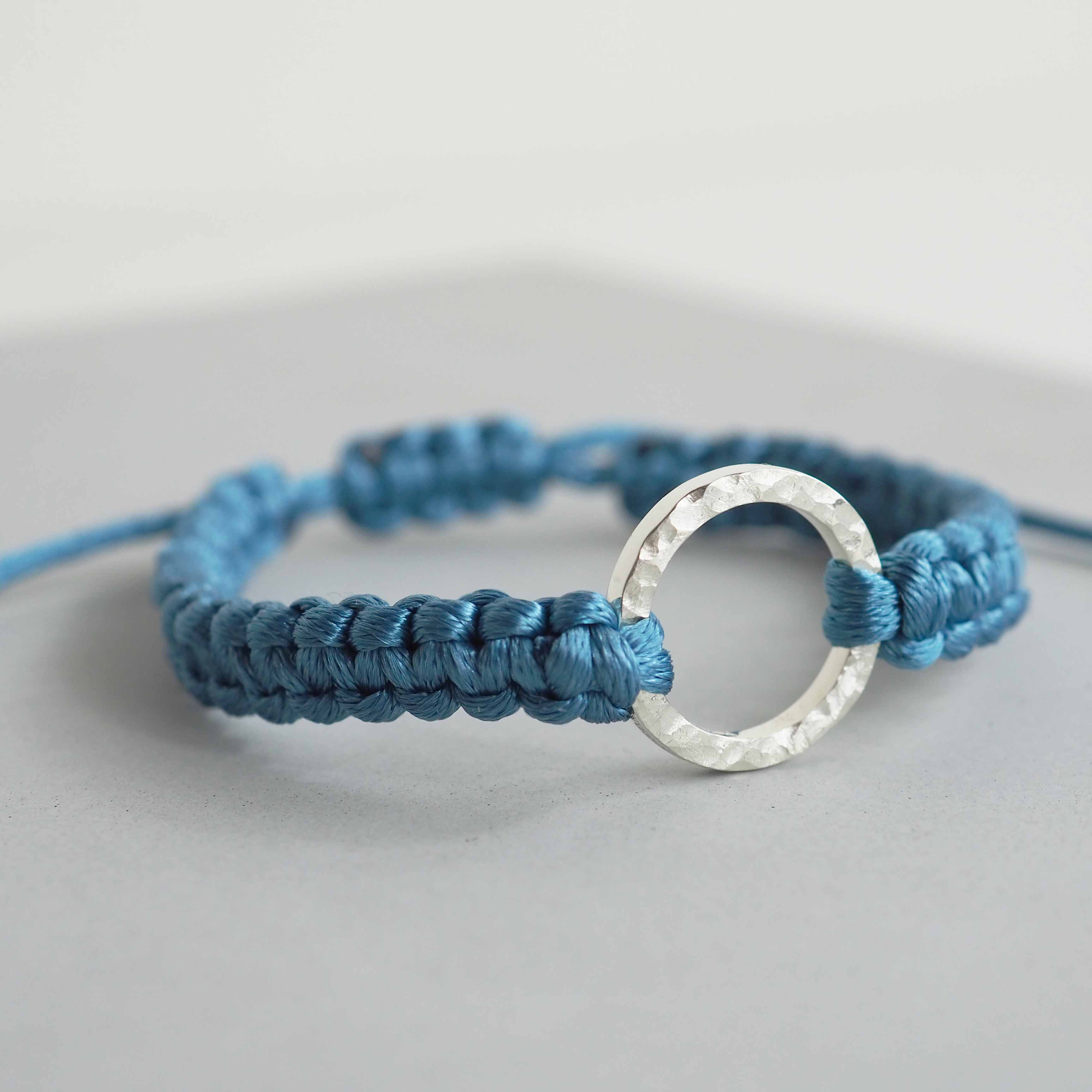 Bracelet Dawn ORiental Blue シルバー ブレスレット あり