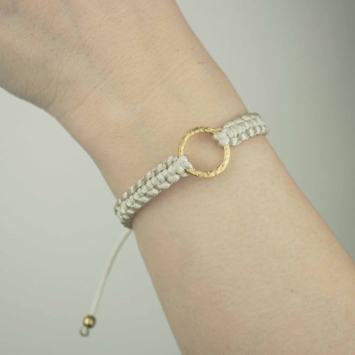 Bracelet "The SUN" Champagne Gold ゴールド ブレスレット-ブレスレット-yuzen-official