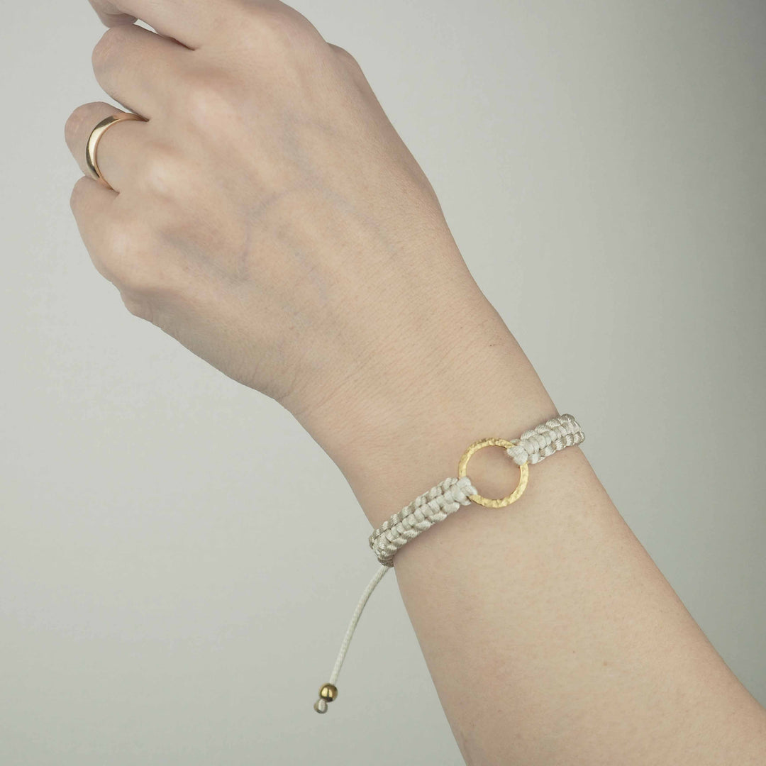 Bracelet "The SUN" Champagne Gold ゴールド ブレスレット-ブレスレット-yuzen-official