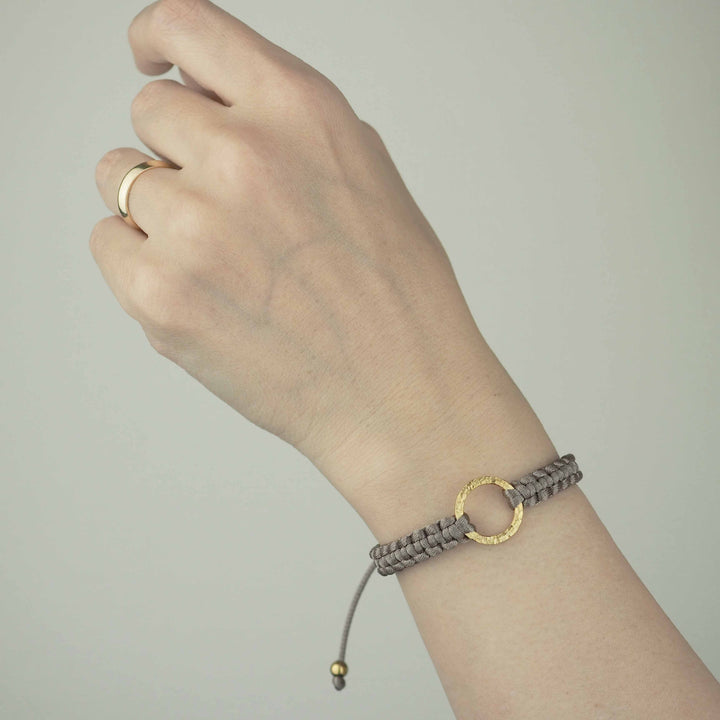 Bracelet "The SUN" Antique Brown ゴールド ブレスレット-ブレスレット-yuzen-official