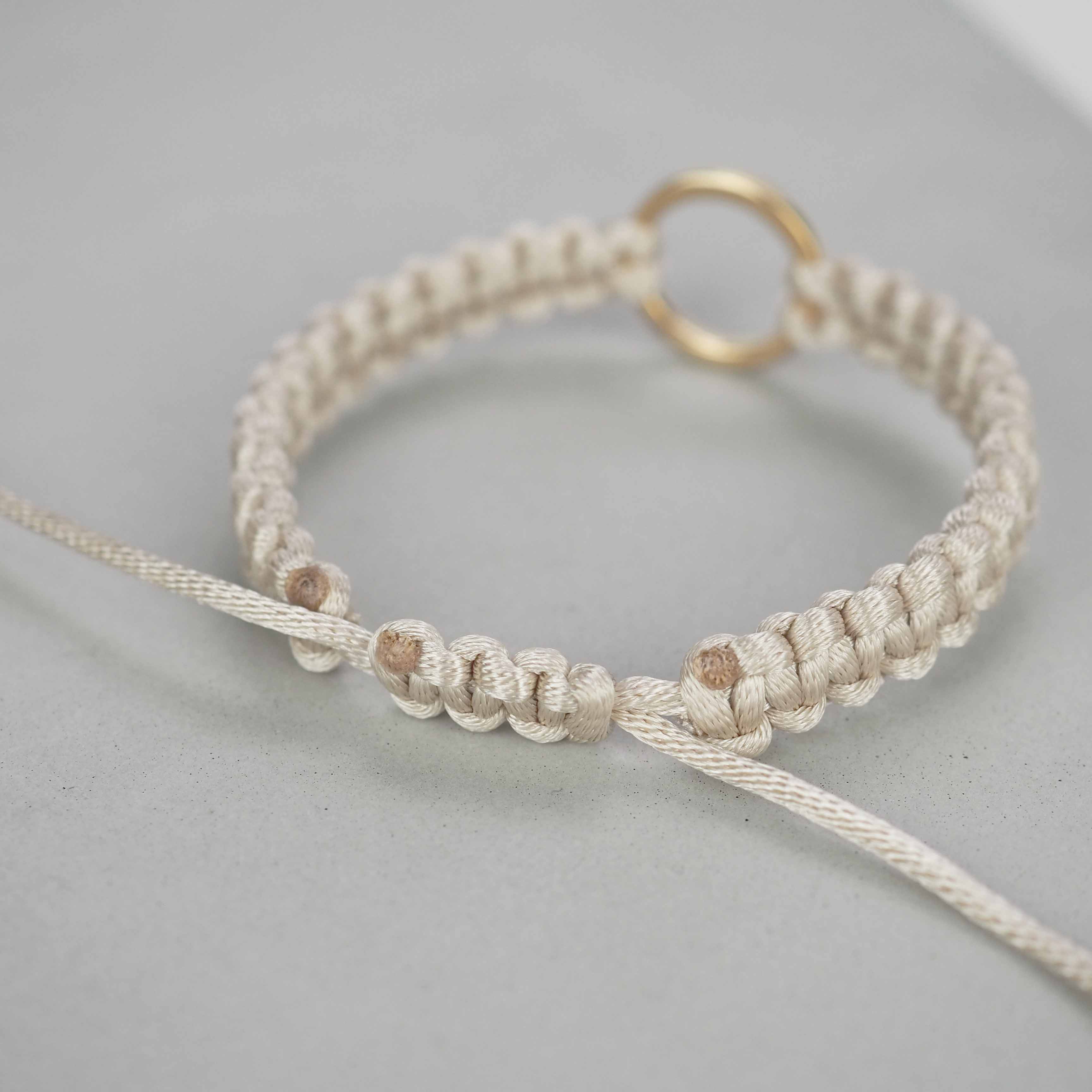 yuzen ゴールドブレスレット Bracelet -The SUN- Champagne Gold ゴールド ブレスレット