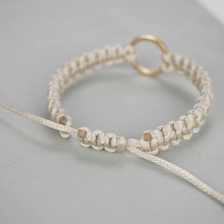 Bracelet "The SUN" Champagne Gold ゴールド ブレスレット-ブレスレット-yuzen-official