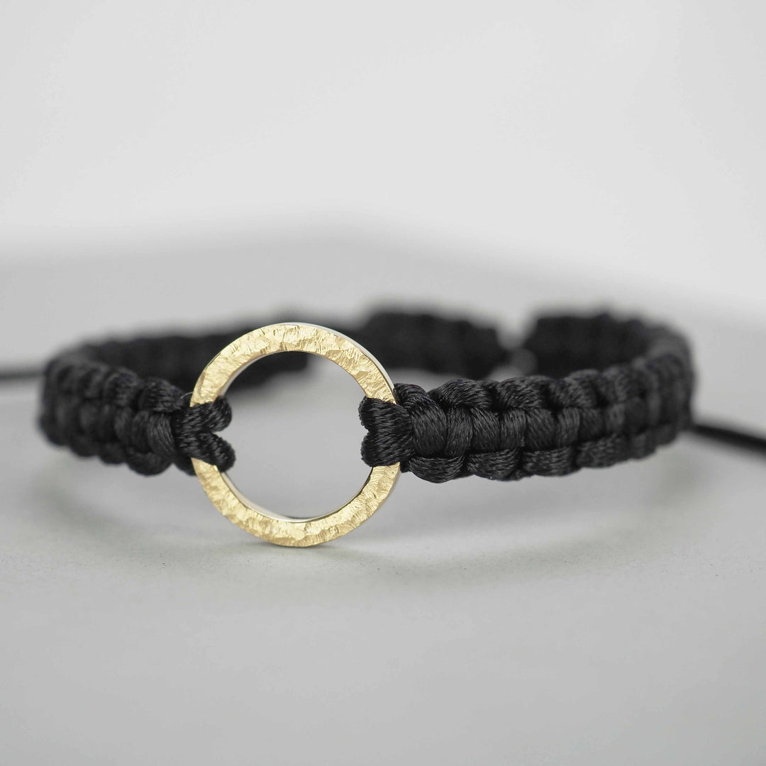 Bracelet "The SUN" Rich Black ゴールド ブレスレット-ブレスレット-yuzen-official