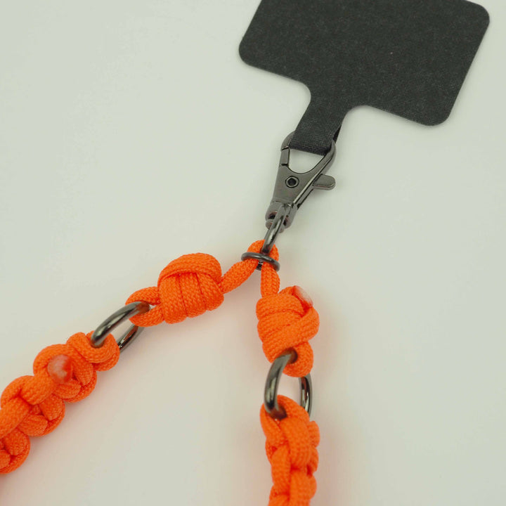 Smartphone Strap "Knot 002 Rescue-Orange" スマホ ハンド ストラップ-yuzen-official