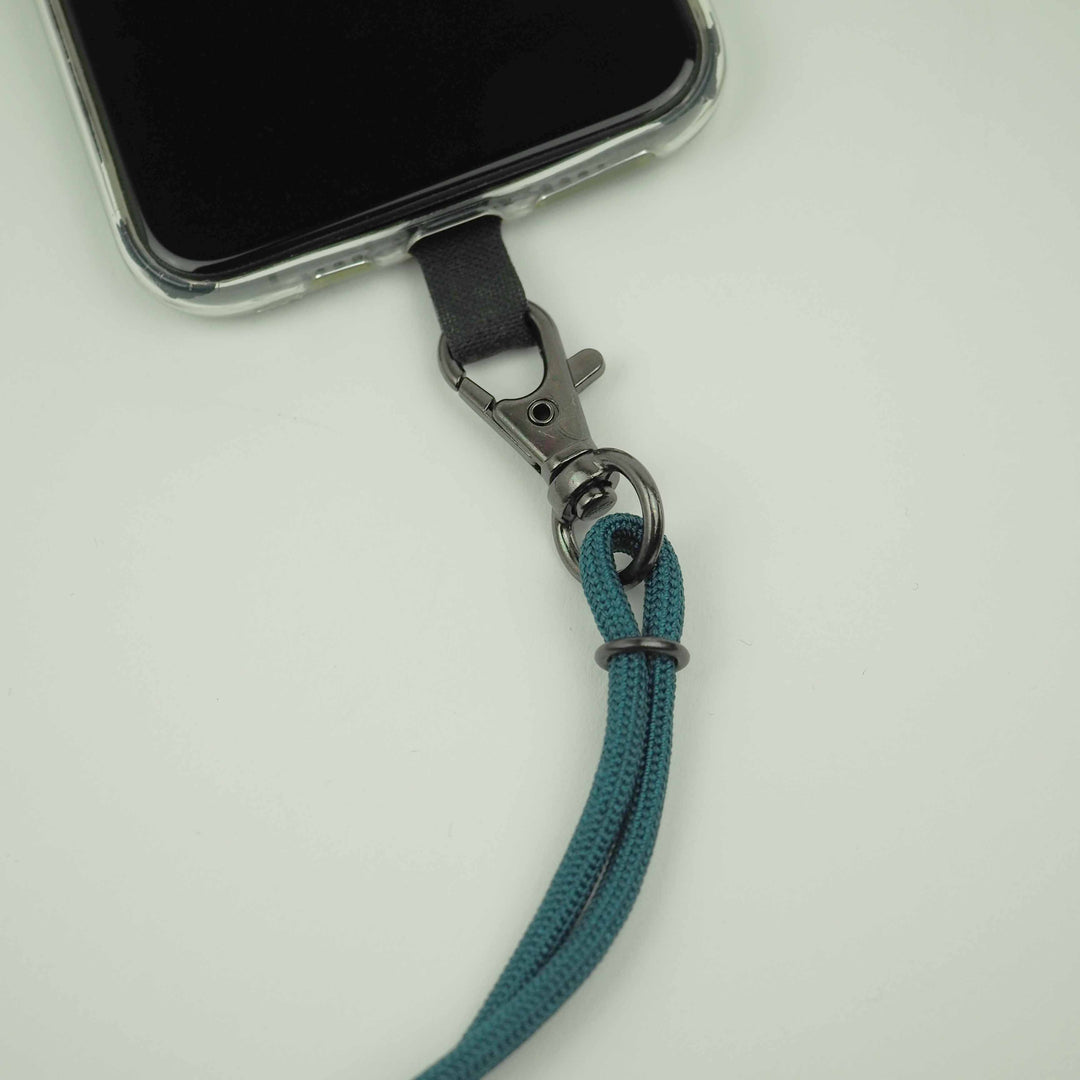 Smartphone Strap "Knot Royal-Green" スマホ ショルダー ストラップ-yuzen-official