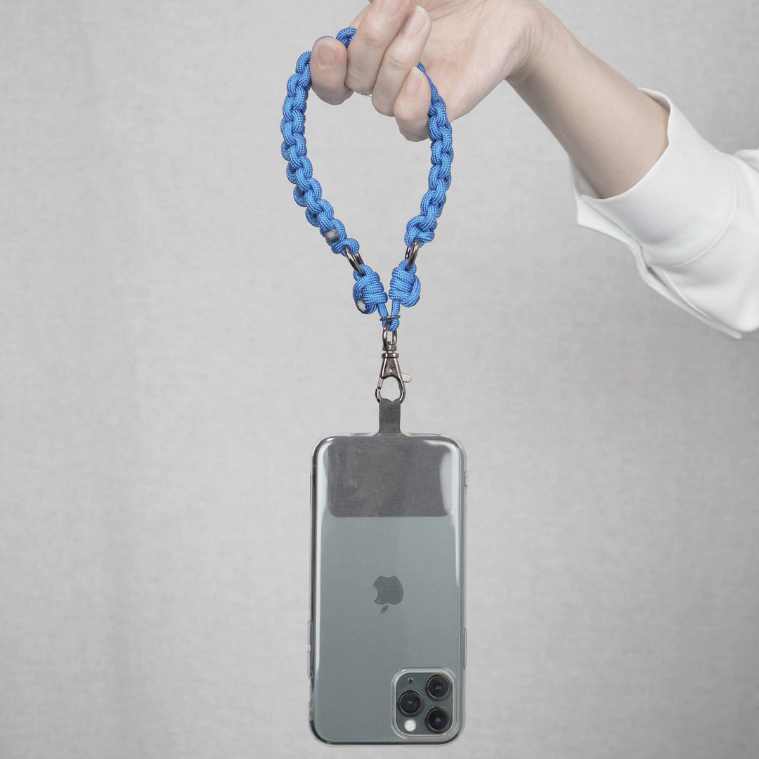 Smartphone Strap "Knot 002 Royal-Blue" スマホ ハンド ストラップ-yuzen-official