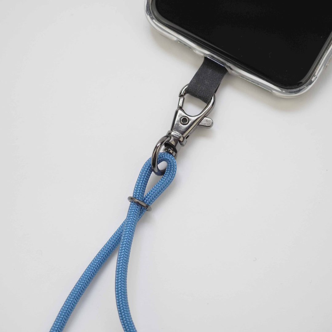 Smartphone Strap "Knot Royal-Blue" スマホ ショルダー ストラップ-yuzen-official