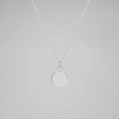Silver Necklace "Druse" シルバー ネックレス-ネックレス-yuzen-official