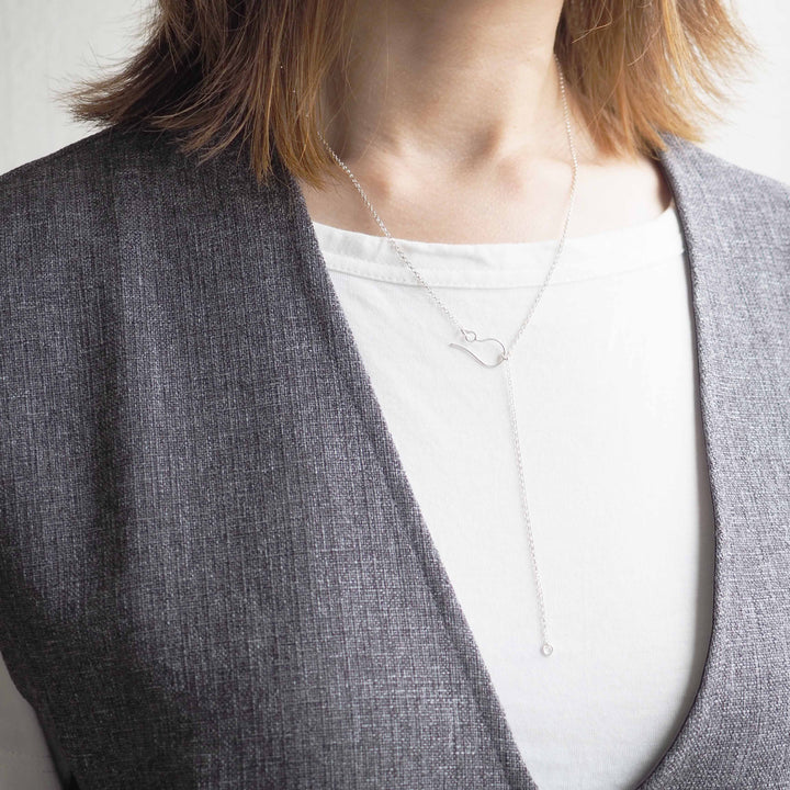 Silver Necklace "LCN 001" シルバー ネックレス-ネックレス-yuzen-official