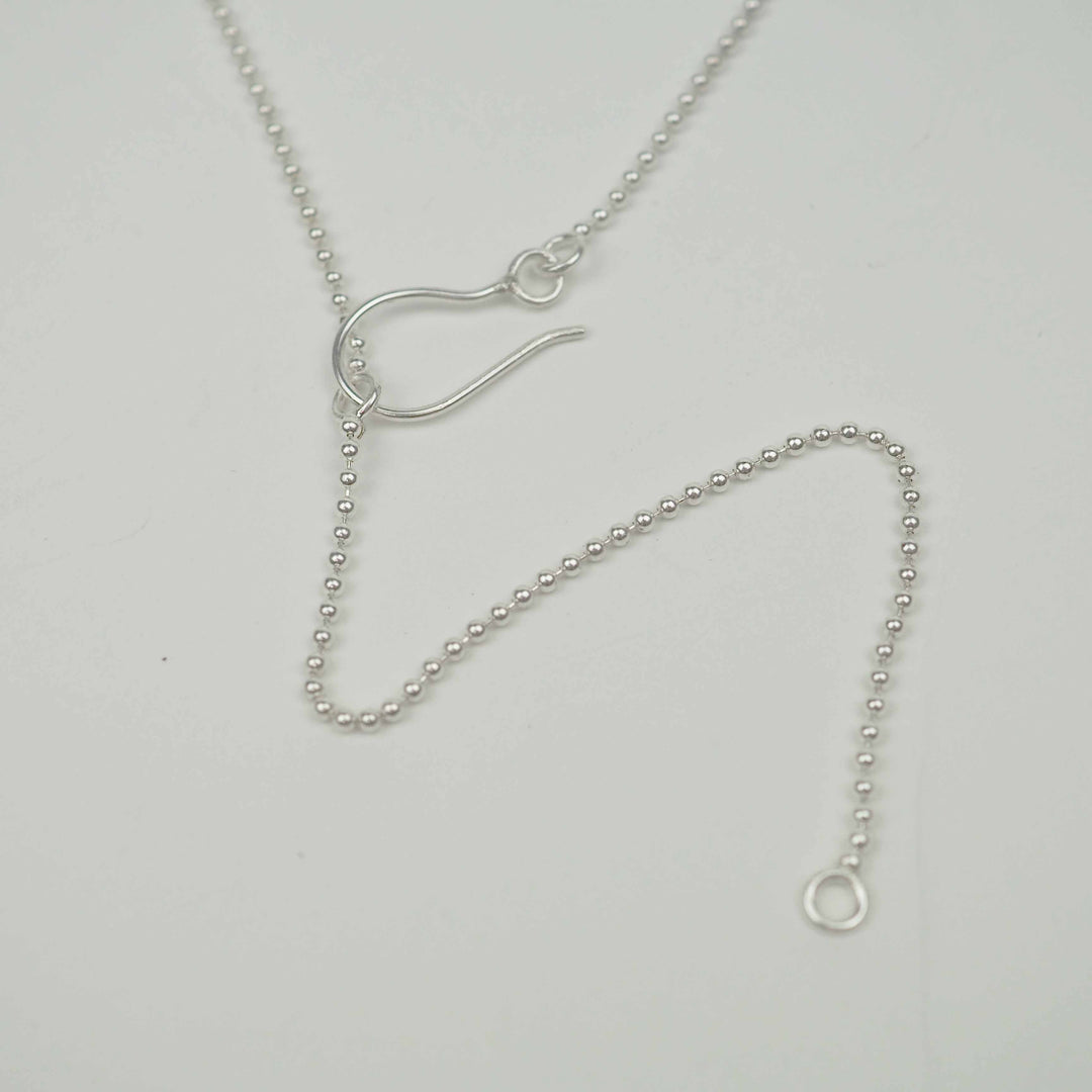 Silver Necklace "LCN 002" シルバー ネックレス-ネックレス-yuzen-official