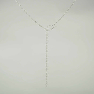 Silver Necklace "LCN 003" シルバー ネックレス-ネックレス-yuzen-official