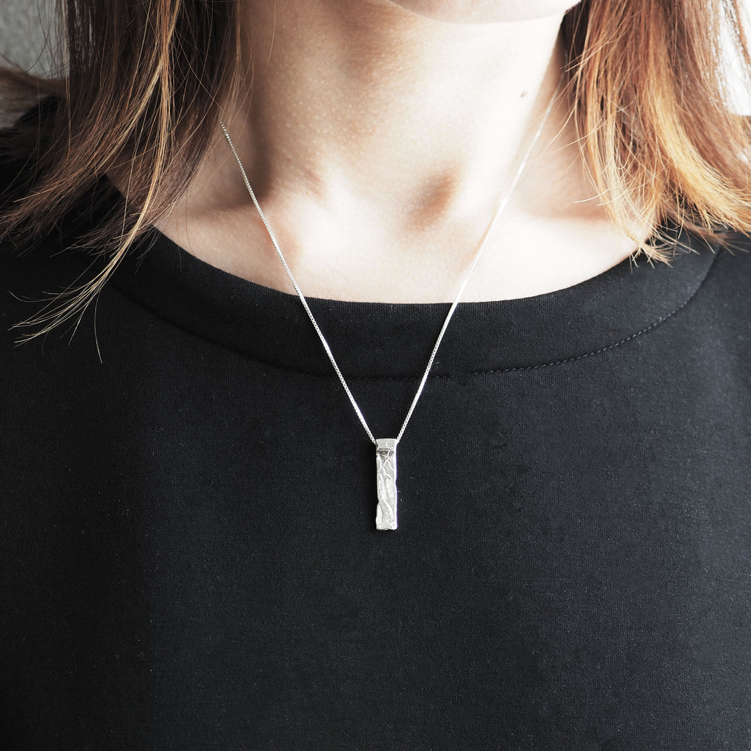 Silver Necklace "Nature 003" シルバー ネックレス-ネックレス-yuzen-official