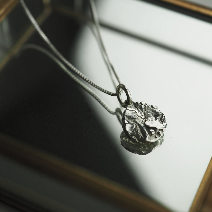Silver Necklace "Nature 002" シルバー ネックレス-ネックレス-yuzen-official