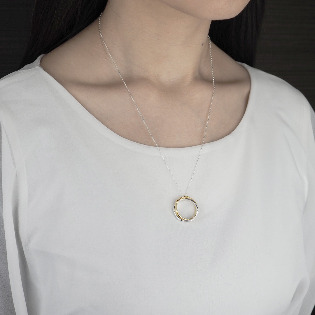 Silver Necklace -BN 002- シルバー ゴールド ネックレス-ネックレス-yuzen-official