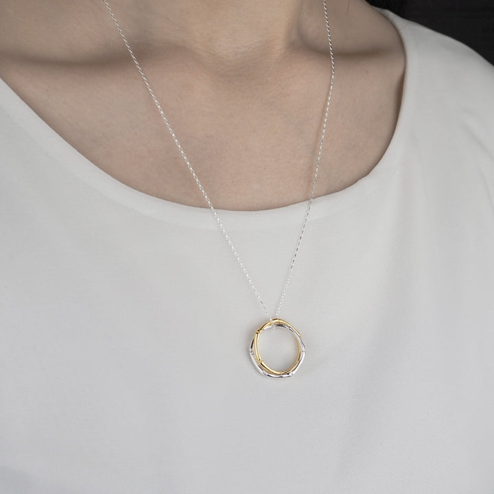 Silver Necklace -BN 002- シルバー ゴールド ネックレス-ネックレス-yuzen-official