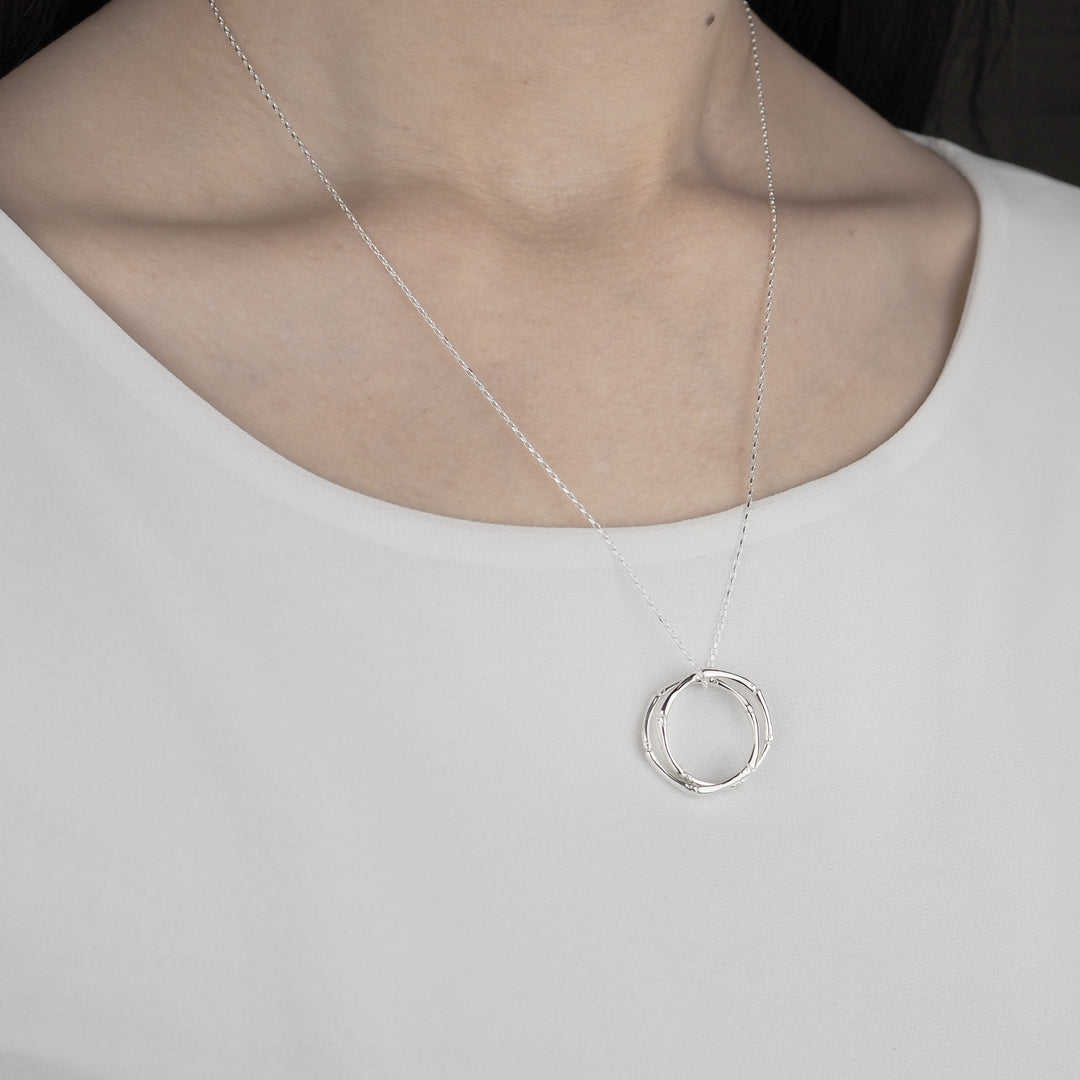 Silver Necklace -BN 001- シルバー ネックレス-ネックレス-yuzen-official