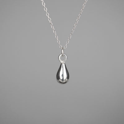 Silver Necklace "Drop" シルバー ネックレス-ネックレス-yuzen-official