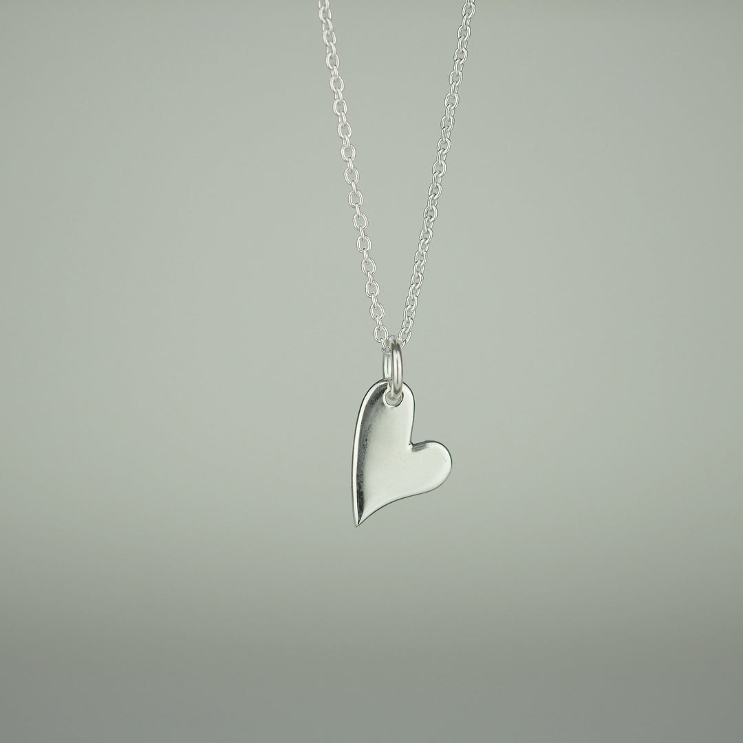 Silver Necklace "Heart" シルバー ネックレス-ネックレス-yuzen-official