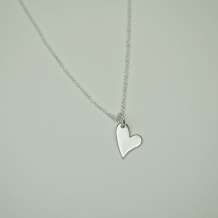 Silver Necklace "Heart" シルバー ネックレス-ネックレス-yuzen-official