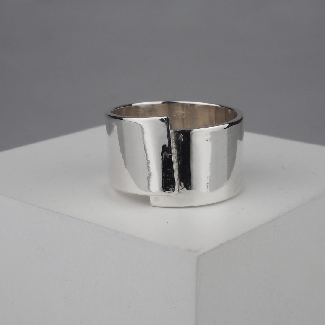 Silver Ring "Wrap 002" シルバー リング-リング-yuzen-official