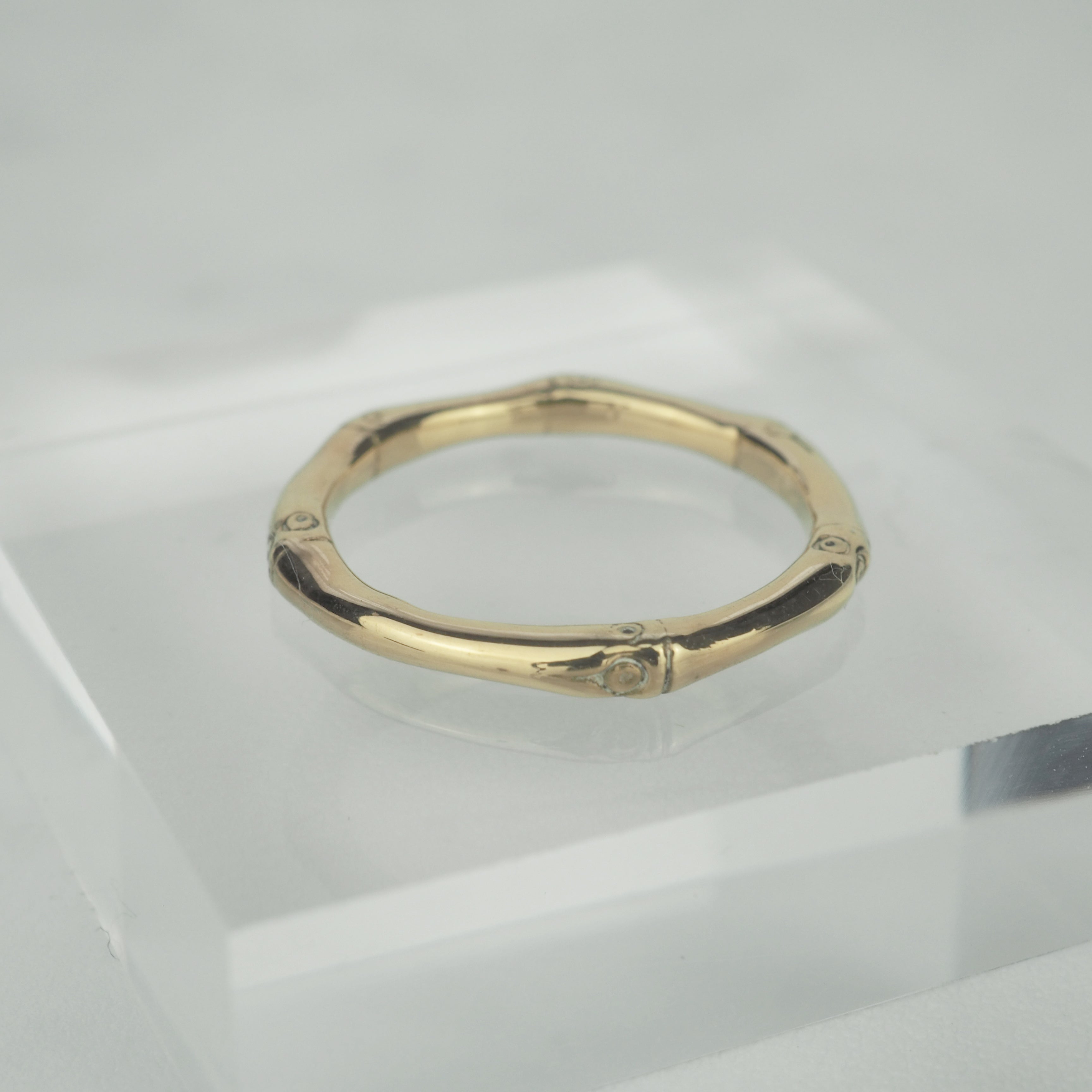 【SENTIMENTS】NO.631 RING ★韓国人気★ 追跡付 VANLOON]K10/K18【LIFE WITH】 [Connecting dots] RING