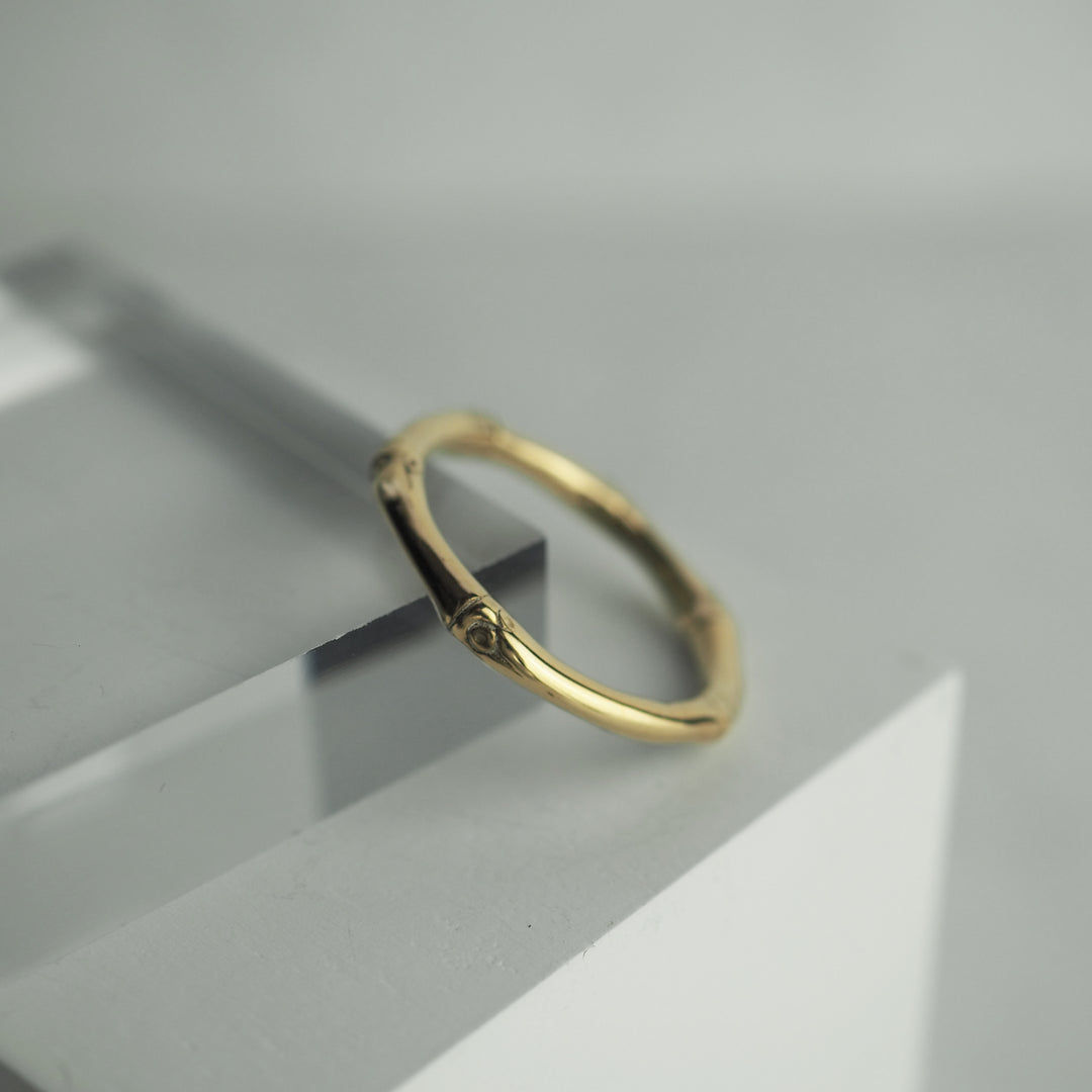 Gold Ring -BR 001 Gold- ゴールド リング-リング-yuzen-official