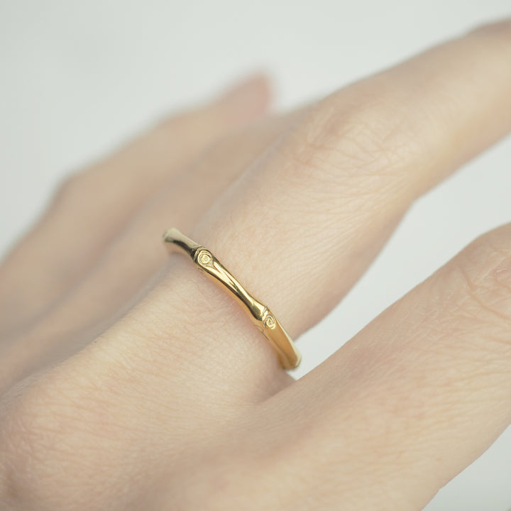 Gold Ring -BR 001 Gold- ゴールド リング-リング-yuzen-official