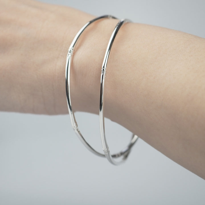 Silver Bangle -BB 001- シルバー バングル-バングル-yuzen-official